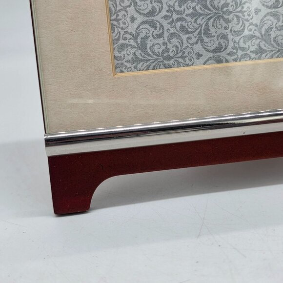 Green Tree Gallery 5" X 3" Glass & Wood Picture Frame - Picture 2 of 8